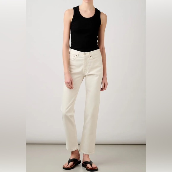 AGOLDE Lana Mid Rise Straight Jean - Picture 3 of 5